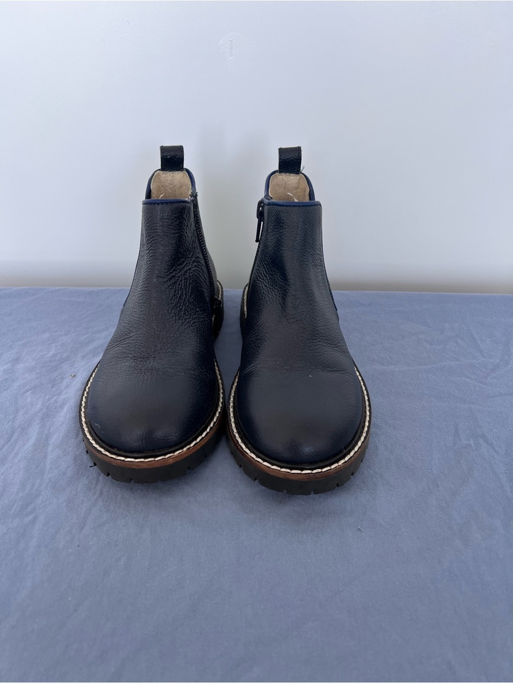 Mini Boden Black Chelsea Boots for Kids